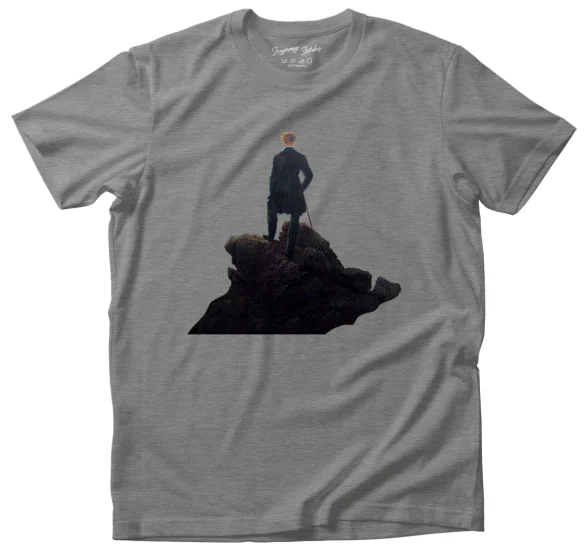 Koszulka Wędrowiec nad morzem mgły Caspar David Friedrich