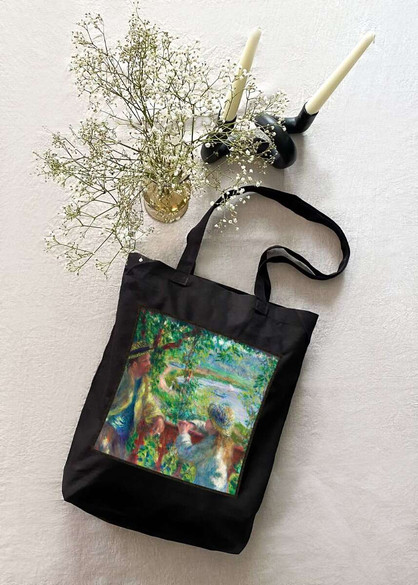 Torba z naszywką Blisko jeziora Pierre-Auguste Renoir