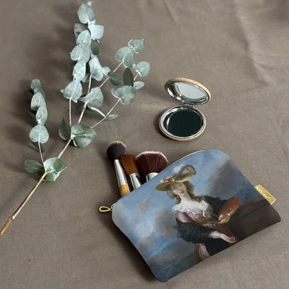 Kosmetyczka mini Autoportret w słomkowym kapeluszu Élisabeth Vigée-Lebrun