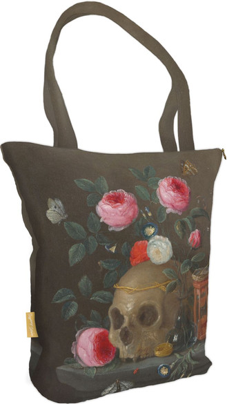 Torba na ramię shopper Vanitas martwa natura Jan van Kessel (starszy)