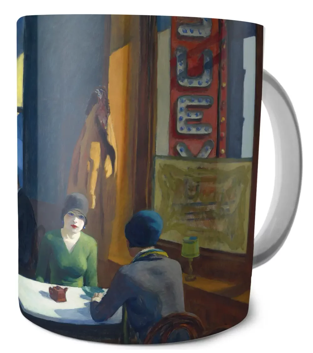 Kubek Mieszanka potraw Edward Hopper
