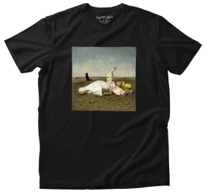 Koszulka z naszywką Babie lato Józef Chełmoński