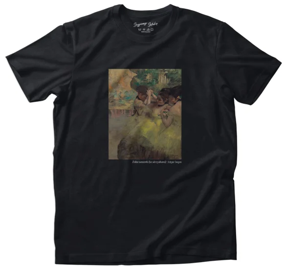 Koszulka z nadrukiem Żółte tancerki (ze skrzydłami) Edgar Degas