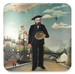 Podkładka pod kubek Ja sam, portret-pejzaż Henri Rousseau