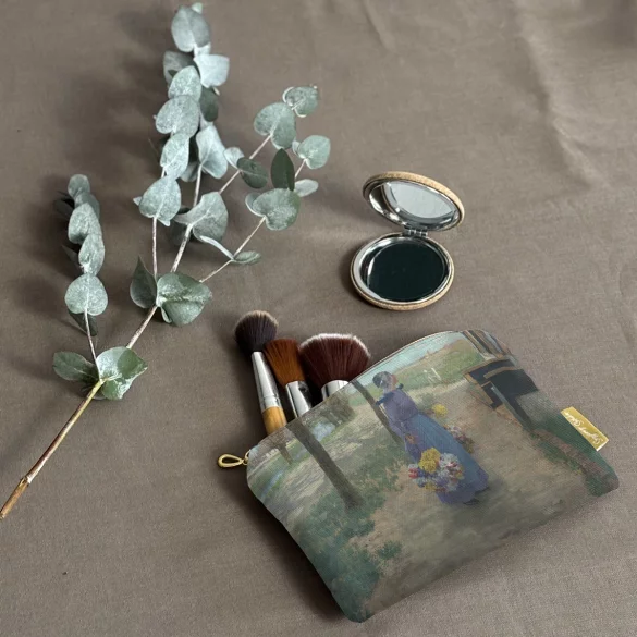 Kosmetyczka mini Kwietna dziewczyna w Holandii George Hitchcock