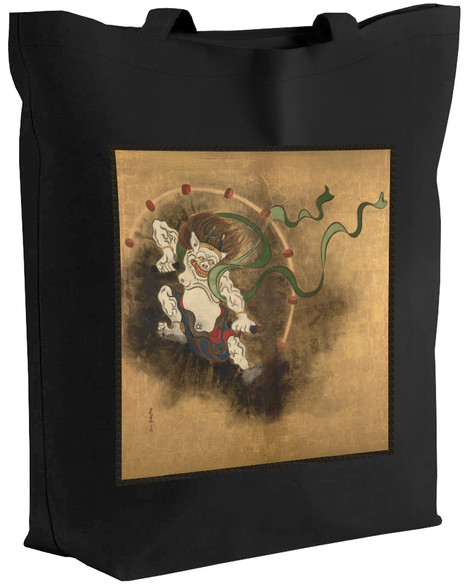 Torba z naszywką Bóg piorunów Ogata Korin