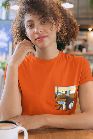 Koszulka z kieszonką Trwałość pamięci Salvador Dali