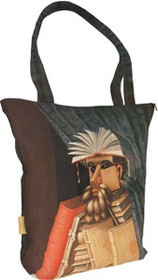 Torba na ramię shopper Bibliotekarz Giuseppe Arcimboldo