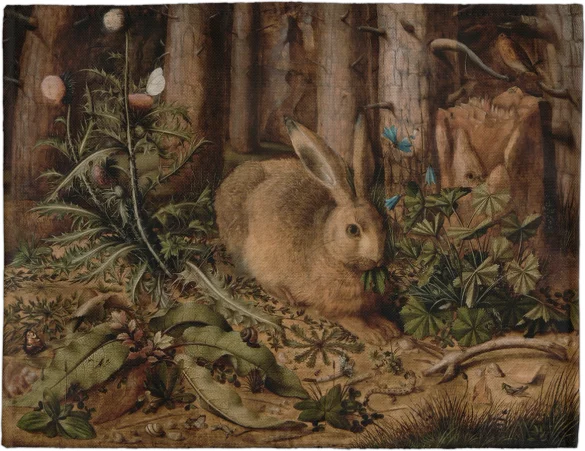 Podkładka na stół Zając w lesie Hans Hoffmann