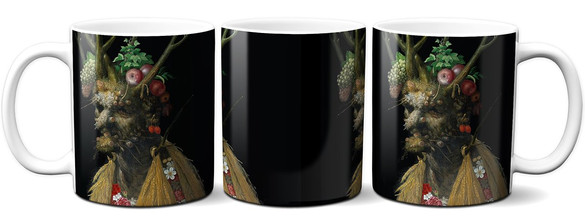 Kubek Cztery pory roku w jednej głowie Giuseppe Arcimboldo