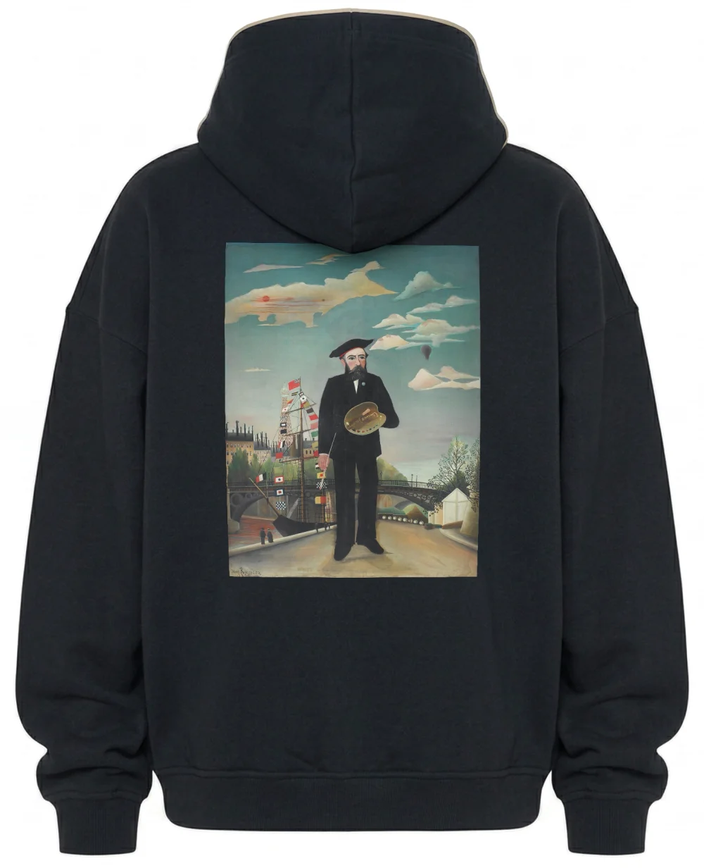 Bluza oversize Autoportret Henri Rousseau