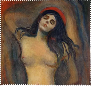 Ściereczka do okularów Madonna Edvard Munch