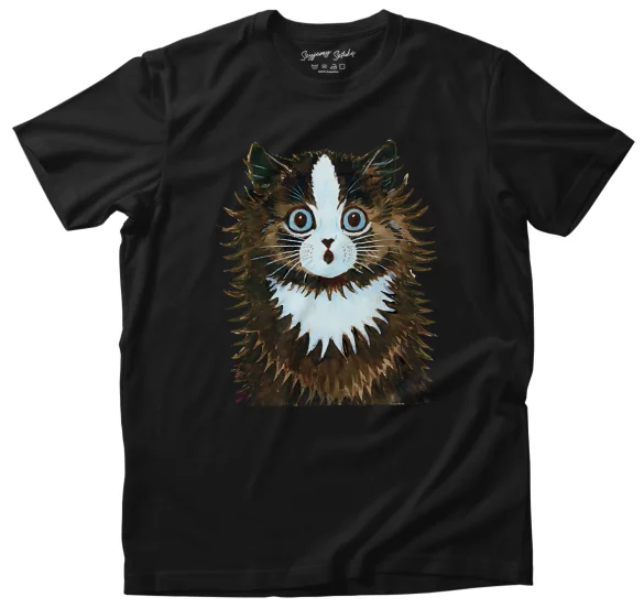 Koszulka Kot w tęczy Louis Wain