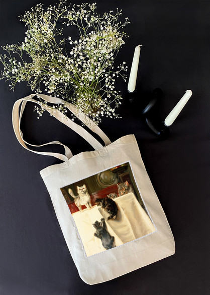 Torba z naszywką Koty William Henry Hamilton Trood