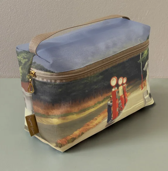 Kosmetyczka kuferek Benzyna Edward Hopper