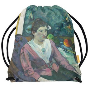 Worek Kobieta na tle martwej natury, Cezanne Paul Gauguin