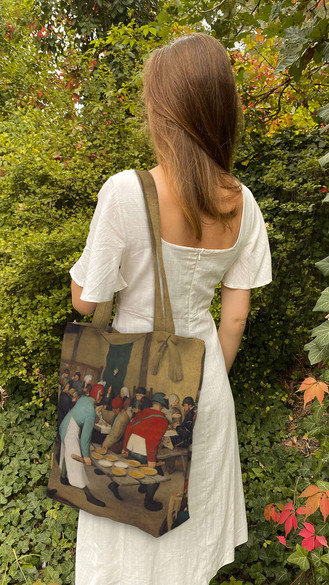 Torba na ramię shopper Chłopskie wesele Pieter Bruegel starszy