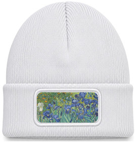 Czapka zimowa Irysy Vincent Van Gogh – biała