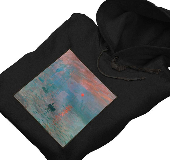 Bluza z naszywką Impresja, wschód słońca Claude Monet