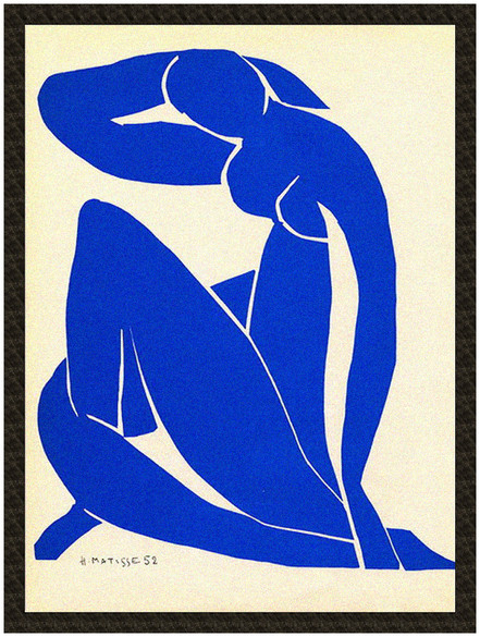 Naszywka Niebieski akt Henri Matisse
