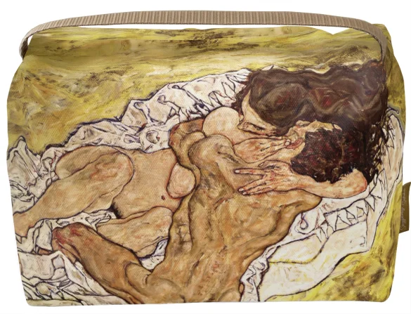 Kosmetyczka kuferek The Embrace (1917) Egon Schiele