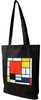 Torba z naszywką Kompozycja w czerwieni, żółci, błękicie i czerni Piet Mondrian