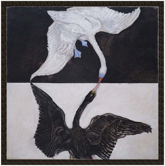 Naszywka Łabędź, Nr 1 Hilma af Klint