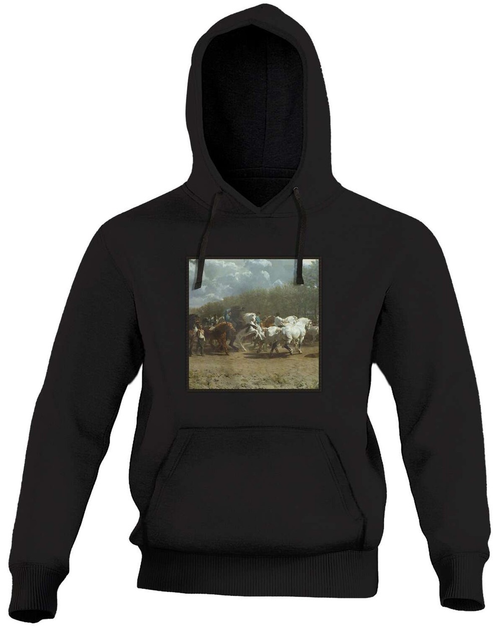 Bluza z naszywką Targ koni Rosa Bonheur