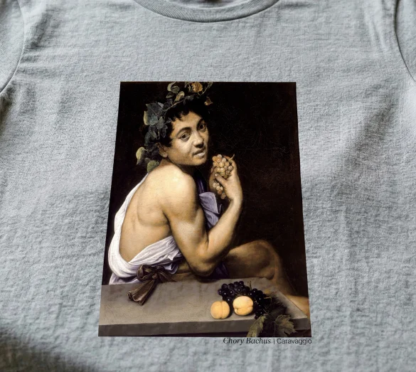 Bluzka damska Chory Bachus Caravaggio