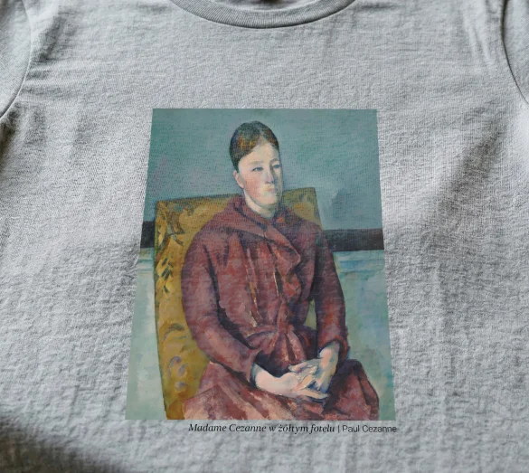 Bluzka damska Madame Cezanne w żółtym fotelu Paul Cezanne