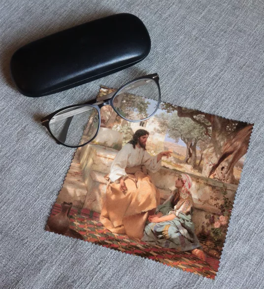 Ściereczka do okularów Chrystus w domu Marii i Marty Henryk Siemiradzki