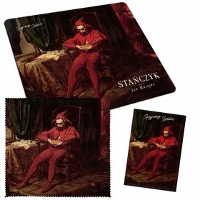 Zestaw prezentowy Szyjemy Sztukę ściereczka + magnes Stańczyk Jan Matejko