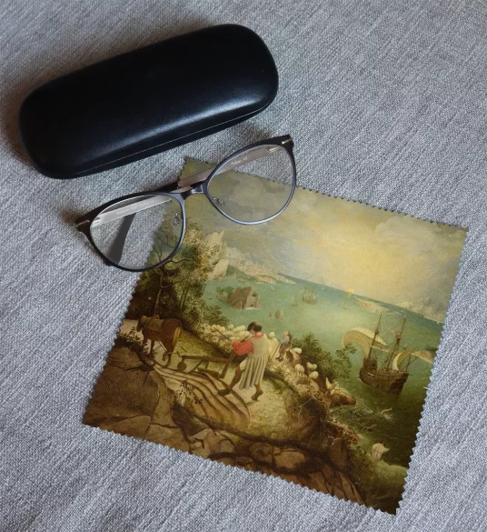 Ściereczka do okularów Pejzaż z upadkiem Ikara Pieter Bruegel starszy