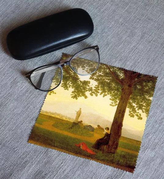 Ściereczka do okularów Taras ogrodowy Caspar David Friedrich