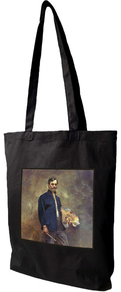 Torba z naszywką Portret własny z paletą Wojciech Kossak