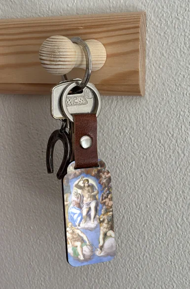 Brelok Sąd Ostateczny Michał Anioł