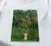 Koszulka z nadrukiem Woman Walking in an Exotic Forest Henri Rousseau