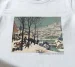Koszulka z nadrukiem Myśliwi na śniegu Pieter Bruegel starszy