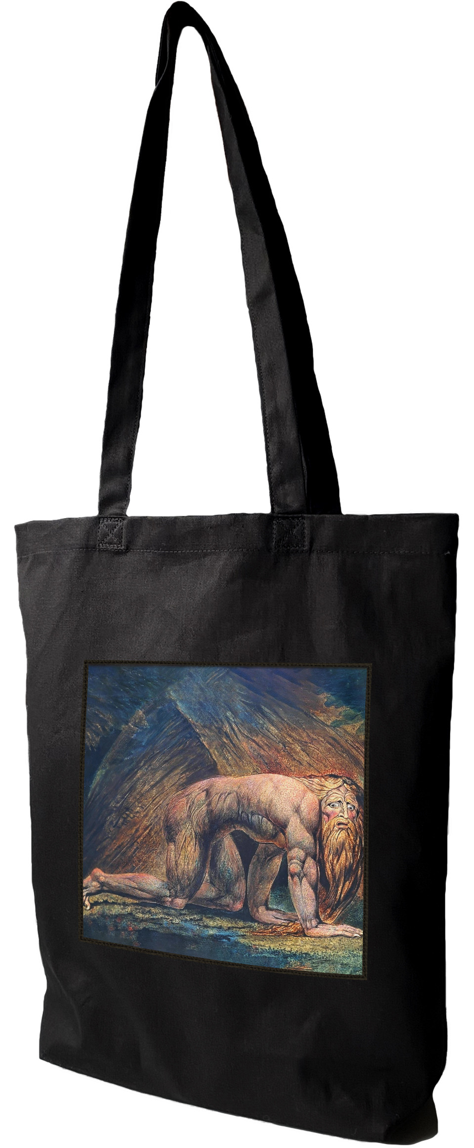 Torba z naszywką Nabuchodonozor William Blake, Czarna