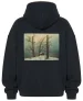 Bluza oversize Dolmen w śniegu Caspar David Friedrich