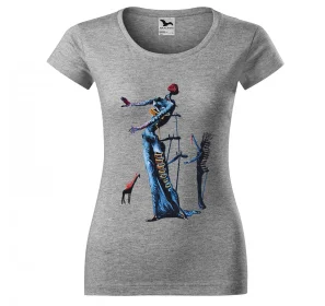 Bluzka damska Płonąca żyrafa Salvador Dali