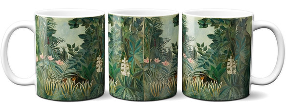 Kubek The Equatorial Jungle Henri Rousseau