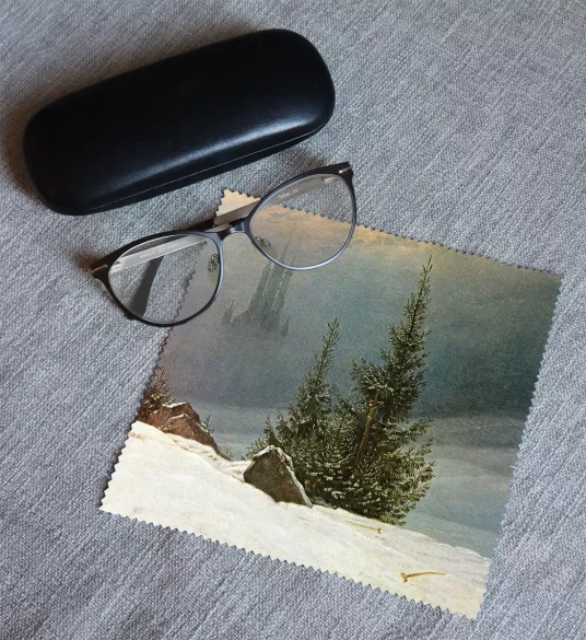 Ściereczka do okularów Pejzaż zimowy Caspar David Friedrich