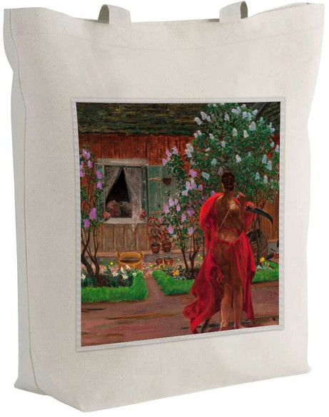 Torba z naszywką Thanatos Jacek Malczewski