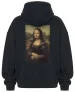 Bluza oversize Mona Lisa Leonardo da Vinci