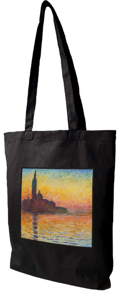 Torba z naszywką San Giorgio maggiore at dusk Claude Monet