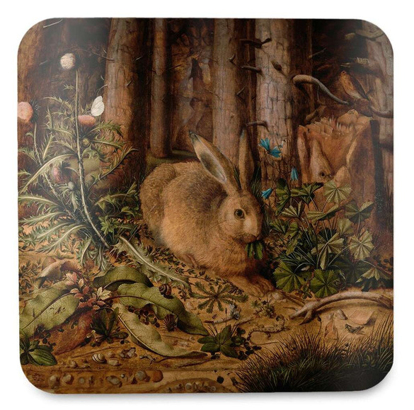 Podkładka pod kubek Zając w lesie Hans Hoffmann