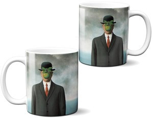 Kubek Syn człowieczy René Magritte