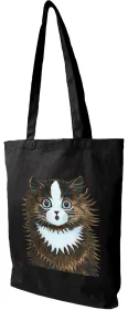 Torba bawełniana Kot w tęczy Louis Wain