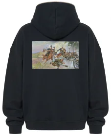 Bluza oversize Szarża na baterie rosyjskie pod Stoczkiem Wojciech Kossak